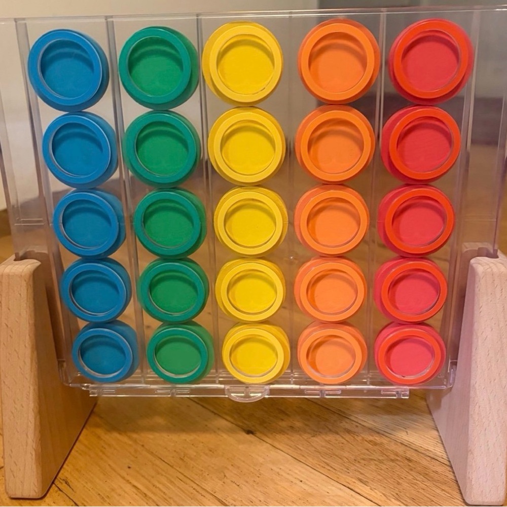 Drop & Match Dot Catcher from the Lovevery Helper Play Kit.
